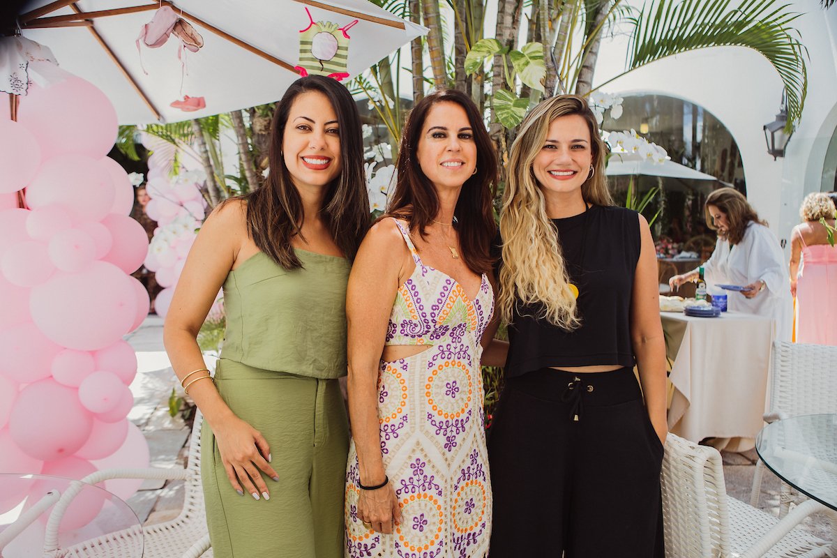 Sofia Salustiano, Martha Lima e Lilian Estrela