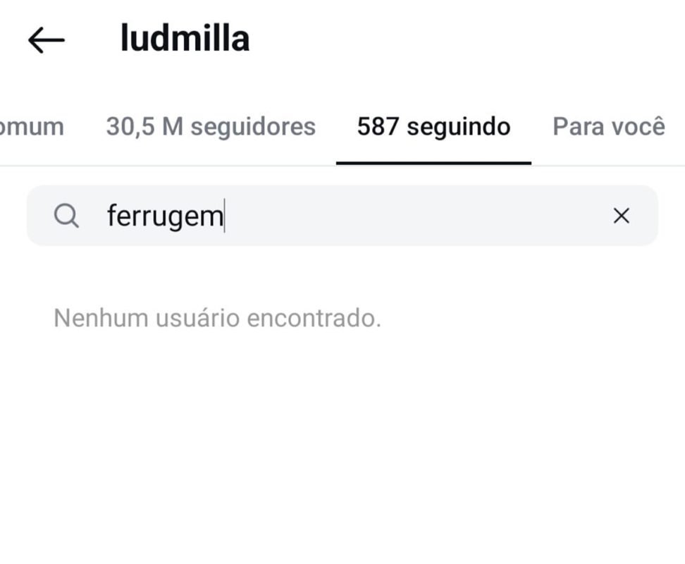 Print do Instagram de Ferrugem e Ludmilla - Metrópoles
