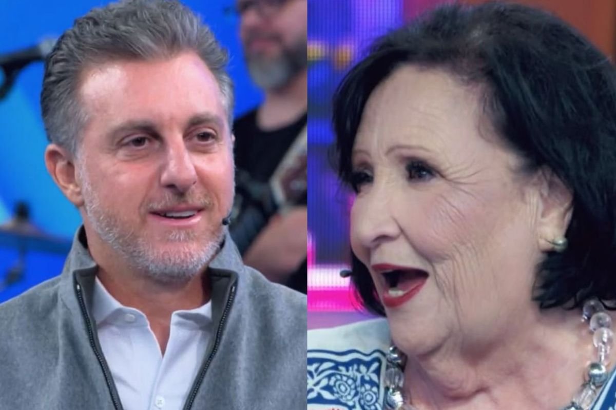 Luciano Huck e Dona Déa