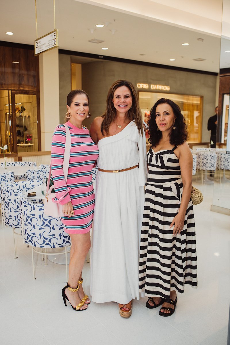 Juliana Sabino, Claudia Salomao e Claudia Meireles