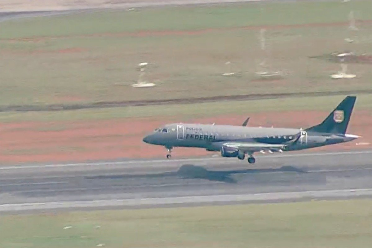 avião suspeitos Marielle em Brasília