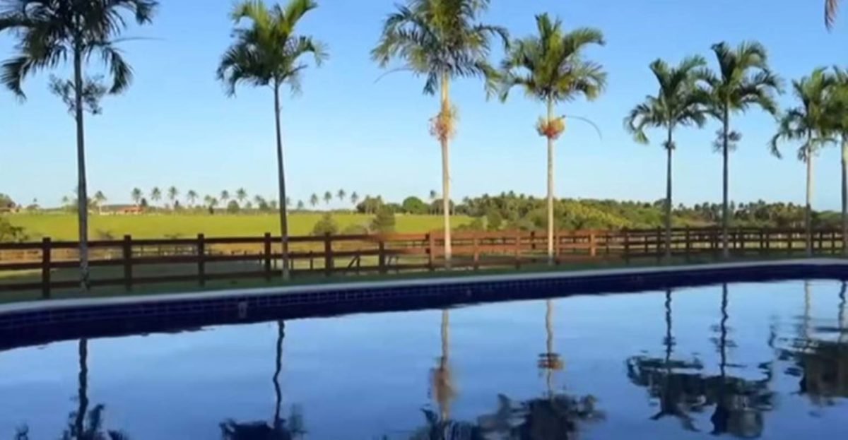 Foto colorida da fazenda de Carlinhos Maia - Metrópoles