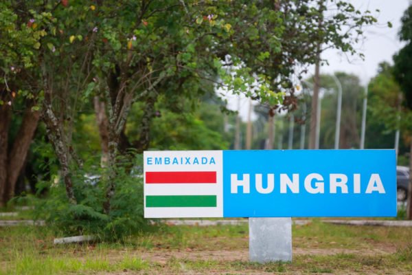 Fachada da Embaixada da Hungria em brasilia Brasil - Metrópoles