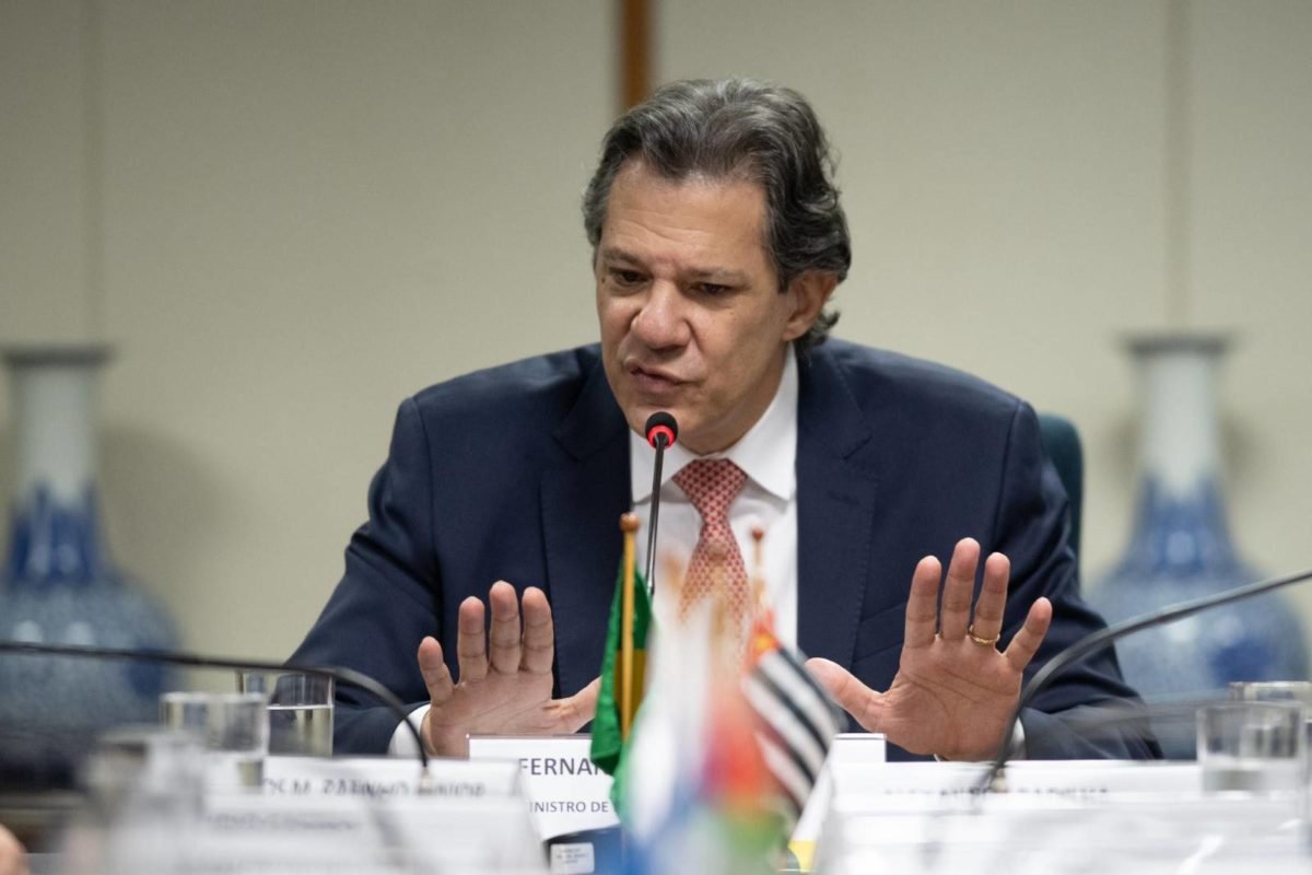 Imagem colorida de Fernando Haddad fala de reforma tributária - Metrópoles