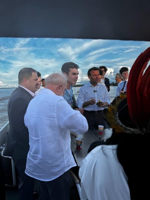 Visita do presidente Francês, Emmanuel Macron, ao Pará