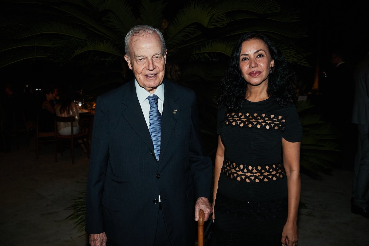 Dom Bertrand Orleáns de Bragança e Claudia Meireles