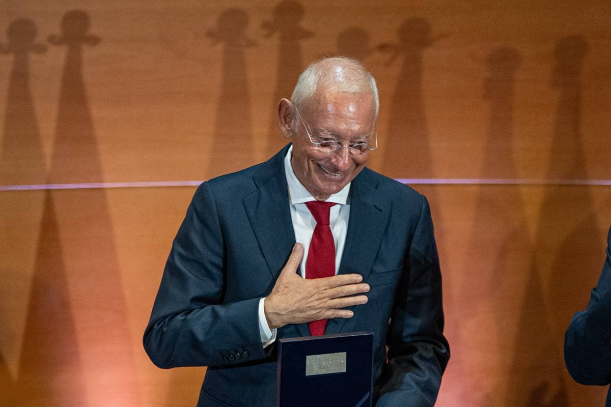 Isak Andic, fundador da marca espanhola Mango - Metrópoles