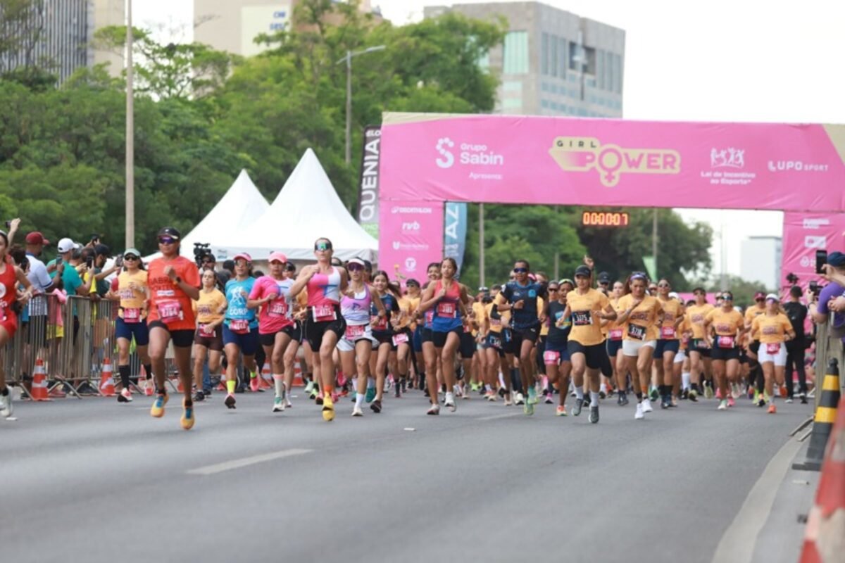 Girl Power Run Bsb: Sabin lidera movimento que marca 6.000 mulheres