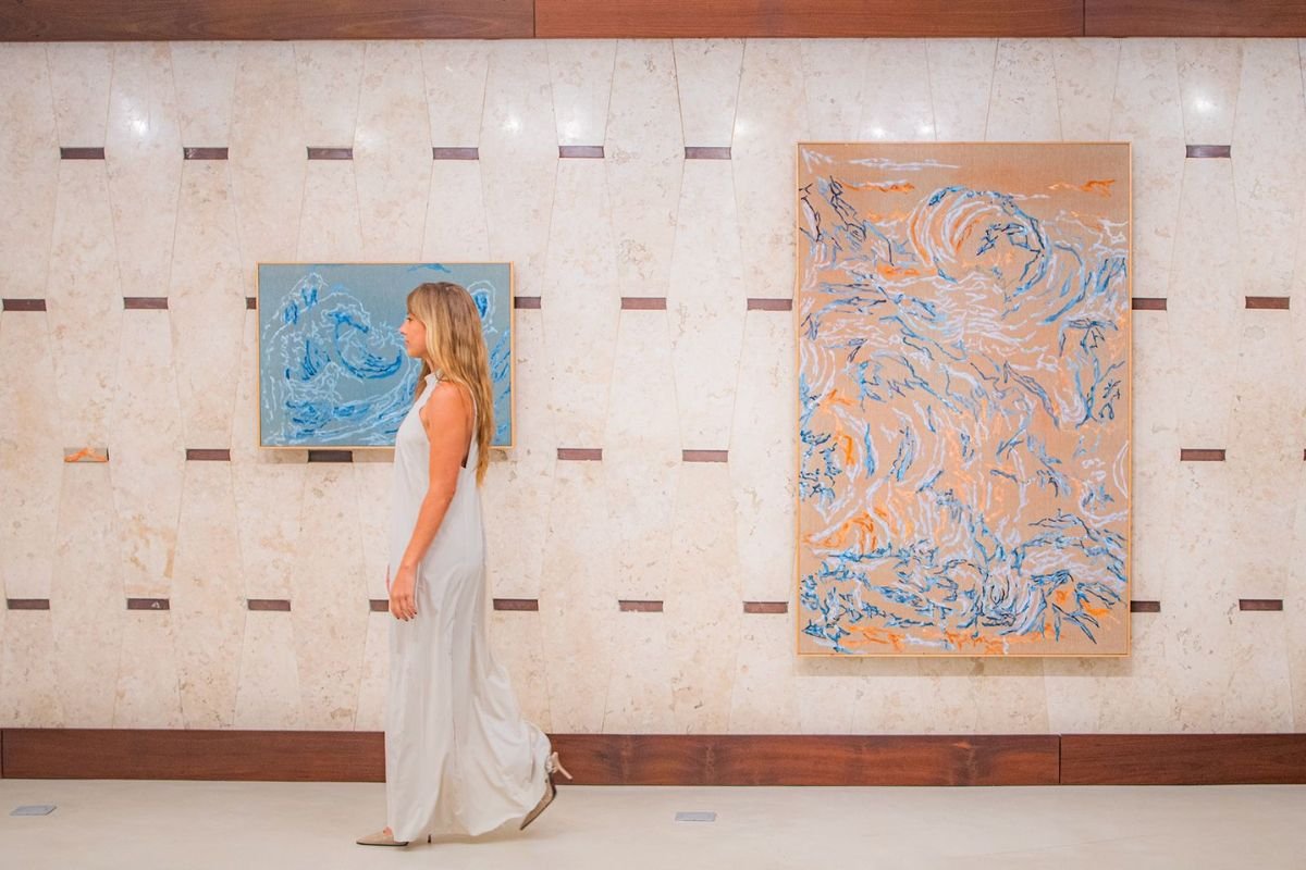 Brasiliense Poli Pieratti une mar e mitos em nova exposição na Bahia