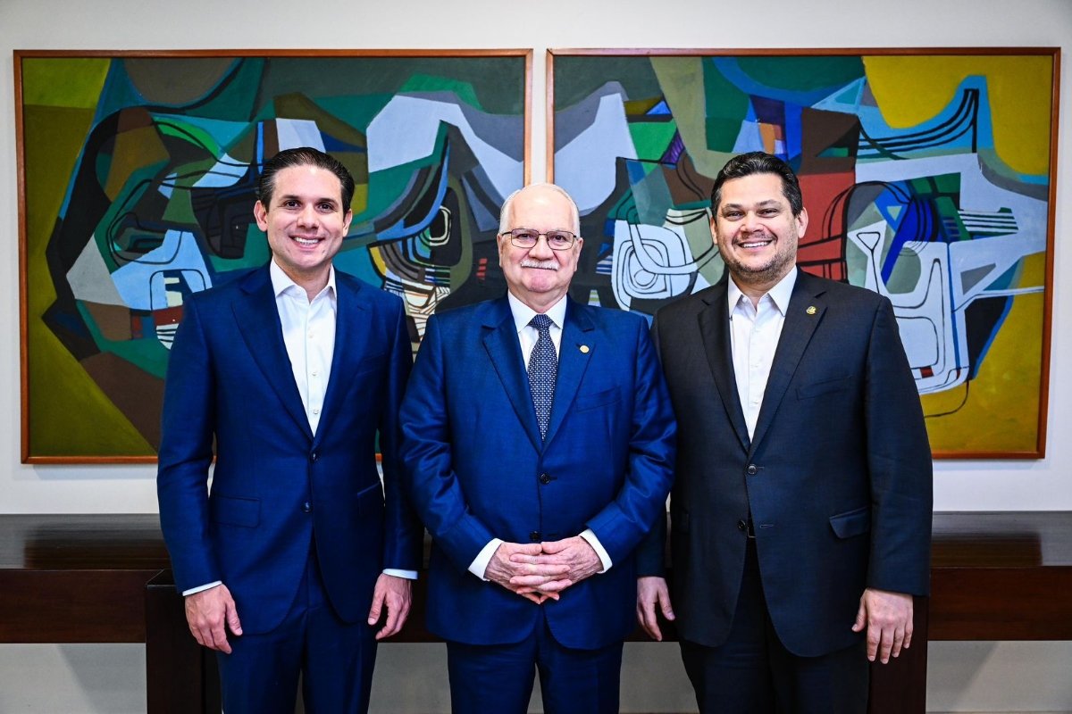 Fachin, Motta e Alcolumbre se reúnem após aprovação do PL Antifacção