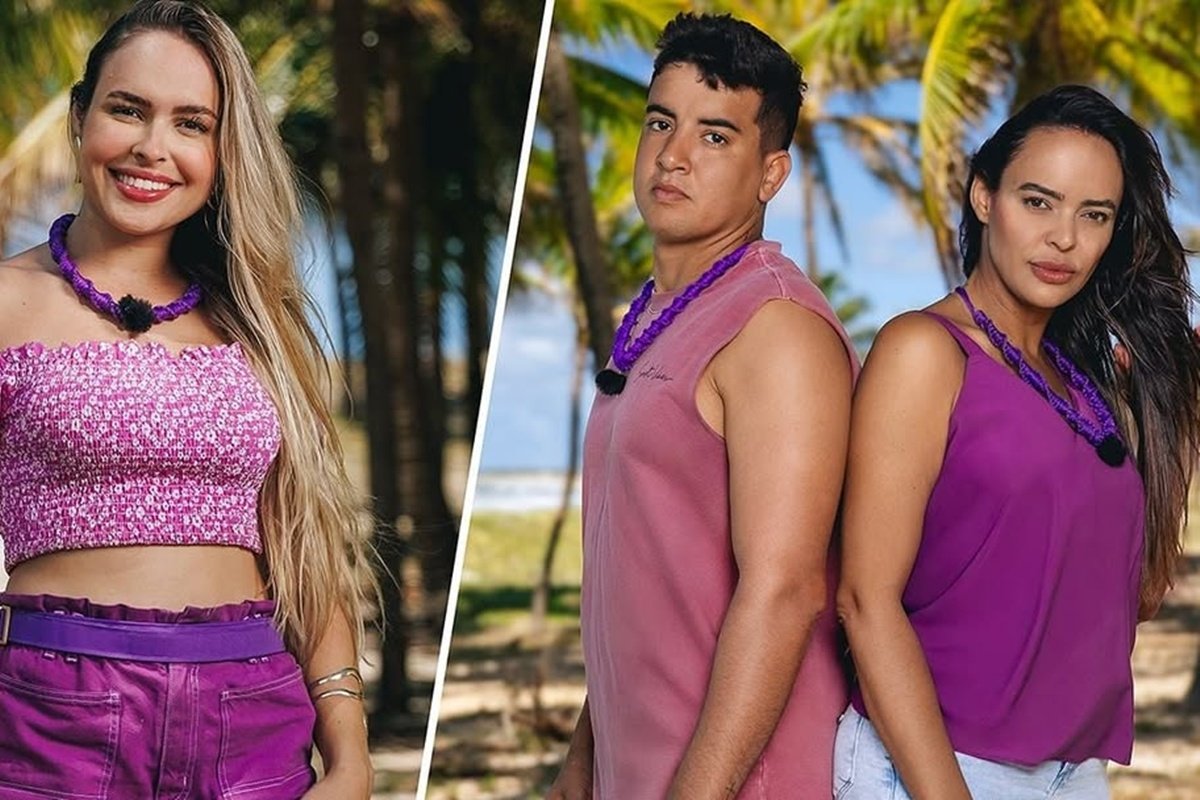 Imagem colorida da Família Machado, do Ilhados com a Sogra 3 - Metrópoles