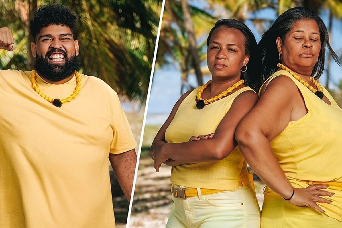 Imagem colorida da Família Chagas, do Ilhados com a Sogra 3 - Metrópoles