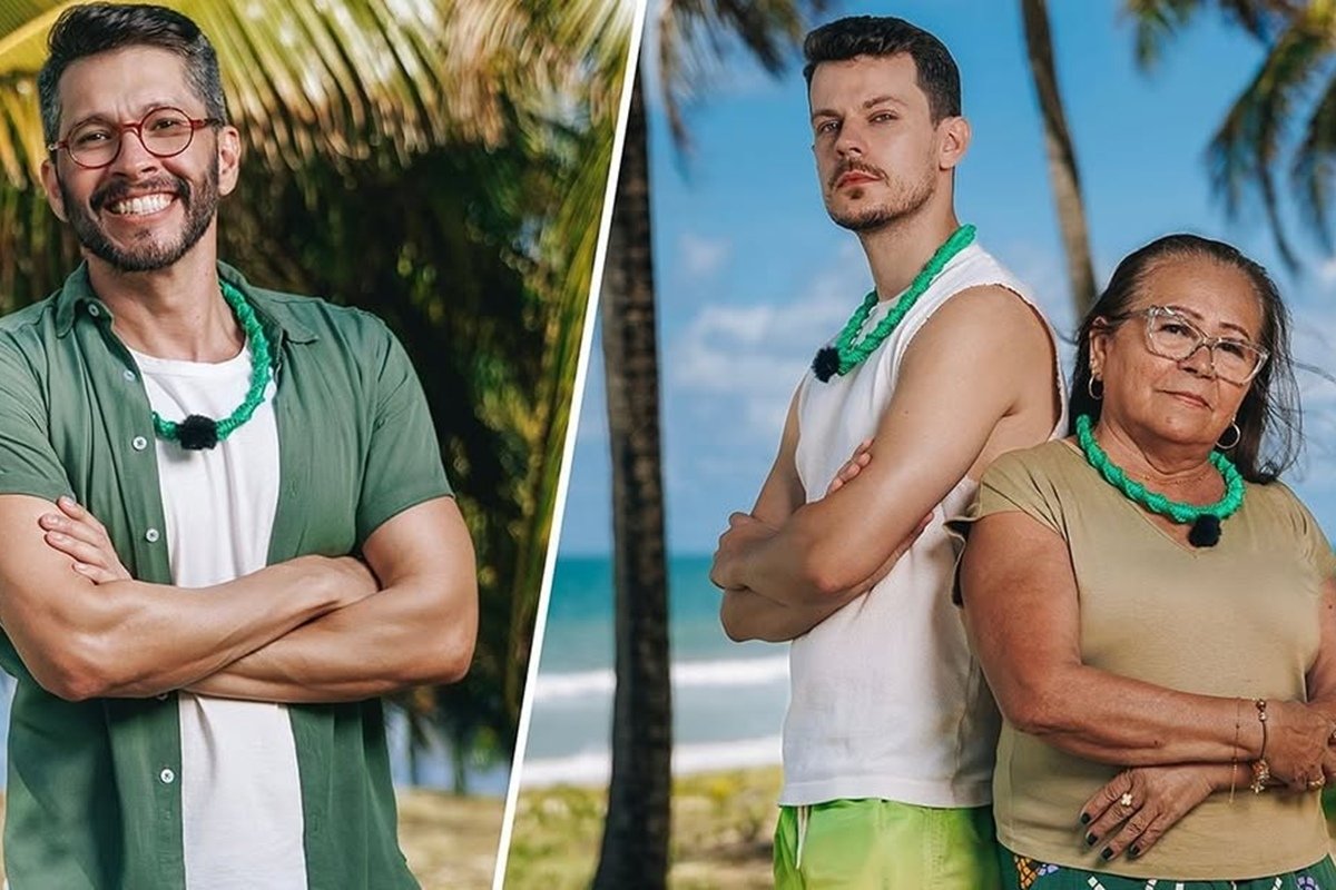 Imagem colorida da Família Misquita, do Ilhados com a Sogra 3 - Metrópoles