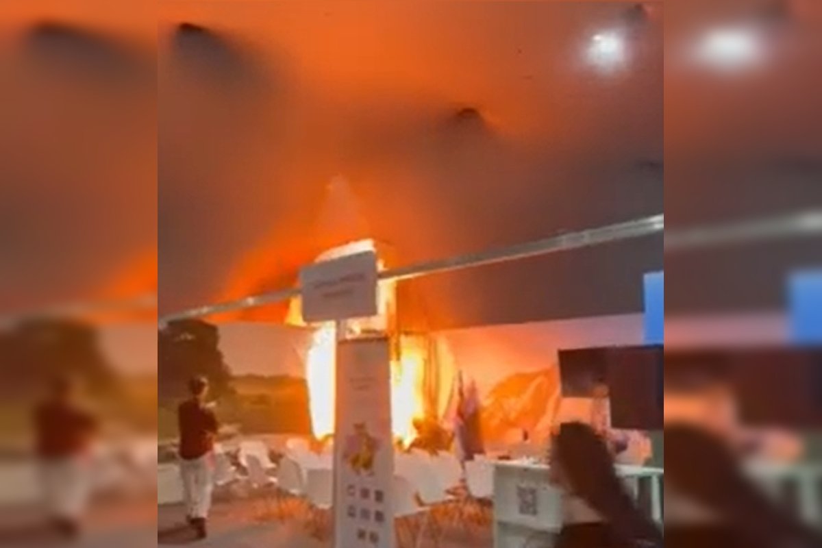 Incêndio na COP30: ao menos 13 pessoas recebem atendimento médico