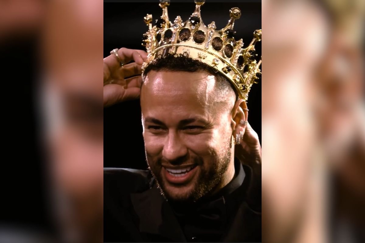 O reizinho “tá on”: Neymar Pai ganha duas coroas de valor milionário