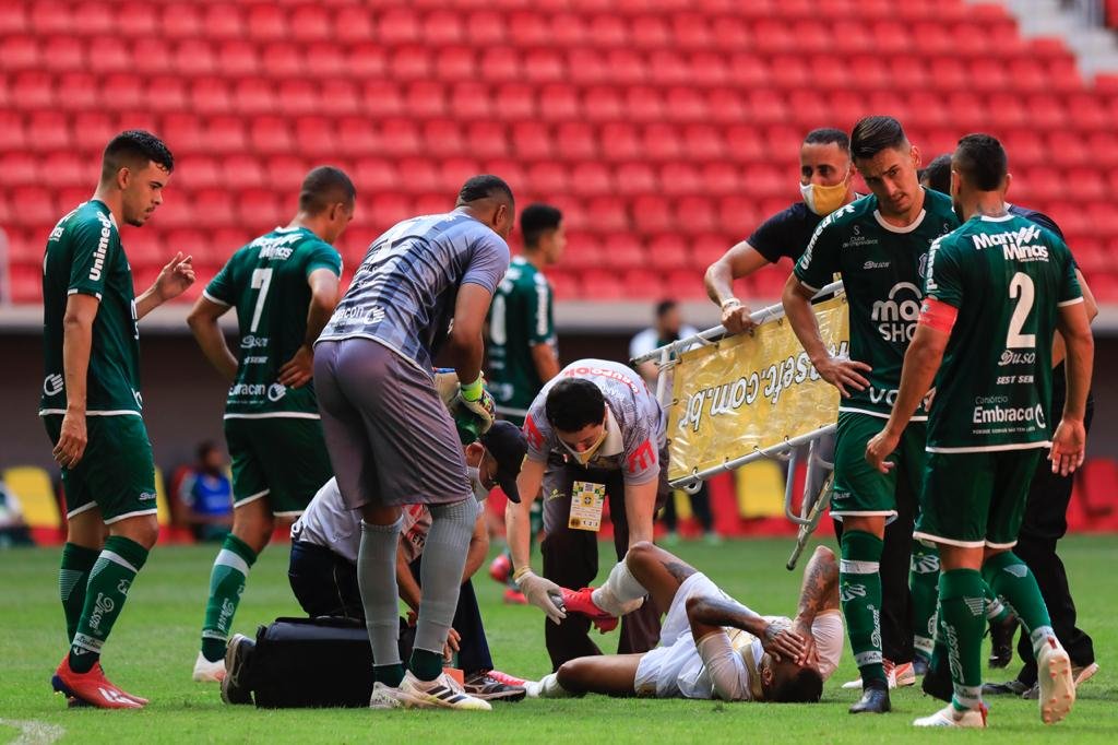 Série D do Brasileiro BRASILIENSE X CALDENSE MG mané garrincha pandemia