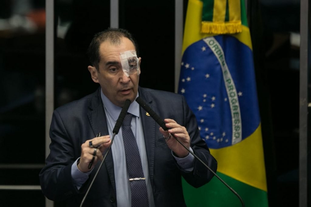 sessão de votação do novo presidente do Senado Federal 7