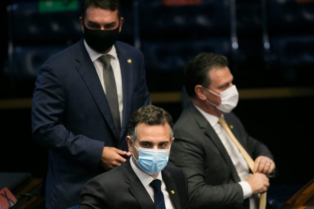 sessão de votação do novo presidente do Senado Federal 7