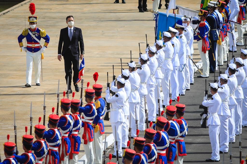 Senador Rodrigo Pacheco sessão de posse dos presidentes do Senado e Câmara do Deputados, no Congresso Nacional 4