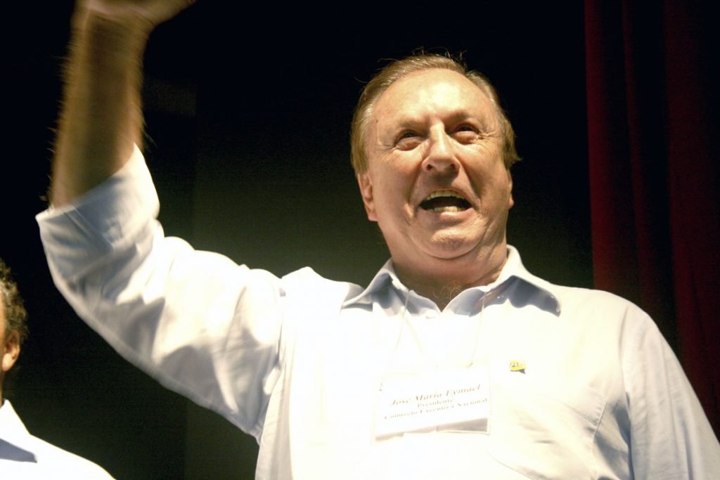 José Maria Eymael durante evento