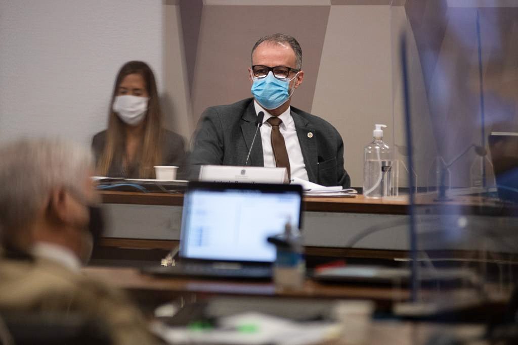 CPI covid senado Oitiva do Antonio Barra Torres diretor-presidente da Agência Nacional de Vigilância Sanitária 1