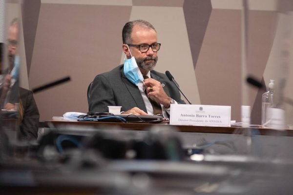 CPI covid senado Oitiva do Antonio Barra Torres diretor-presidente da Agência Nacional de Vigilância Sanitária 1