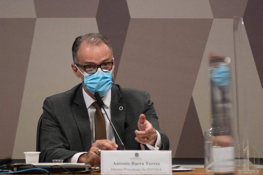 CPI covid senado Oitiva do Antonio Barra Torres diretor-presidente da Agência Nacional de Vigilância Sanitária 1