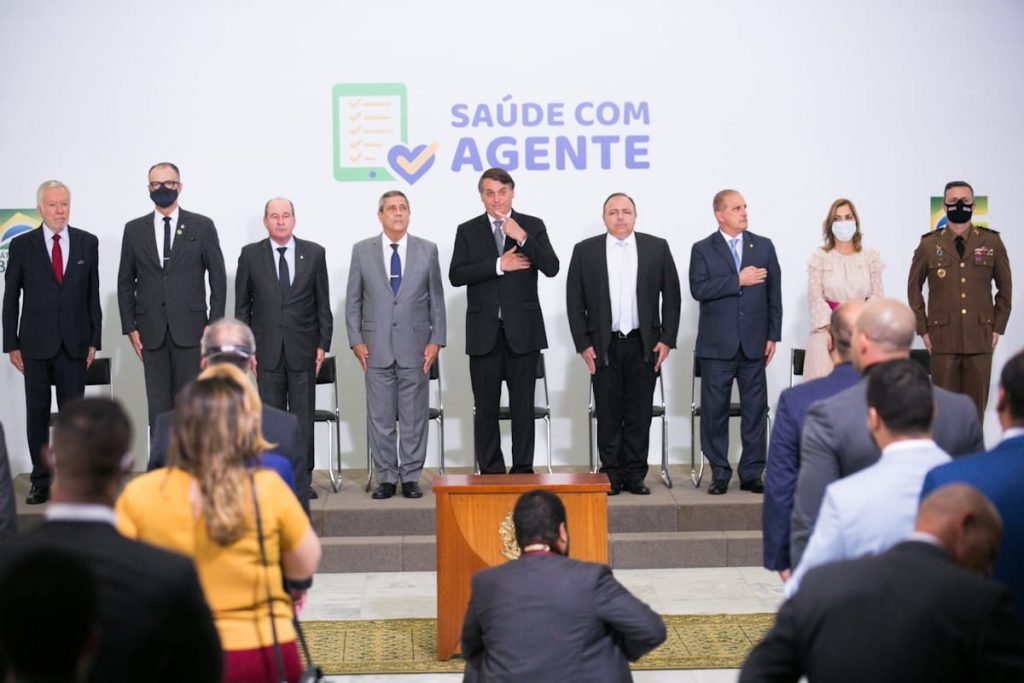 Lançamento do programa Saúde com Agente agenda bolsonaro