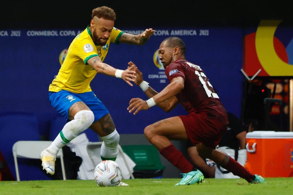 Copa américa 2021 Brasil jogo entre Brasil x Venezuela