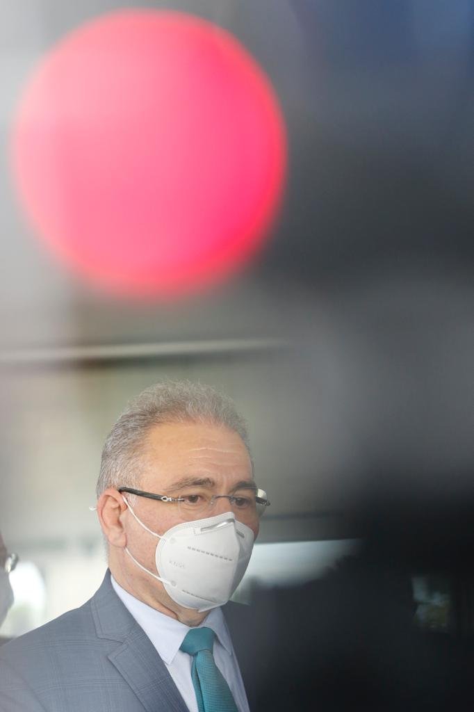 Marcelo Queiroga e o ministro da saúde Pazuello