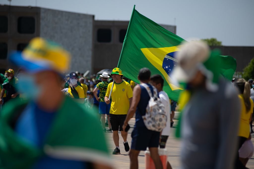 7 de setembro protesto brasil brasilia bolsonaro stf esplanada DF
