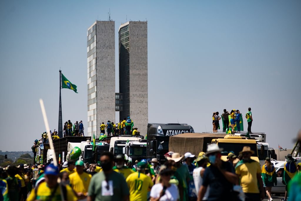 7 de setembro protesto brasil brasilia bolsonaro stf esplanada DF