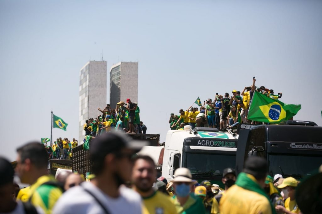 7 de setembro protesto brasil brasilia bolsonaro stf esplanada DF