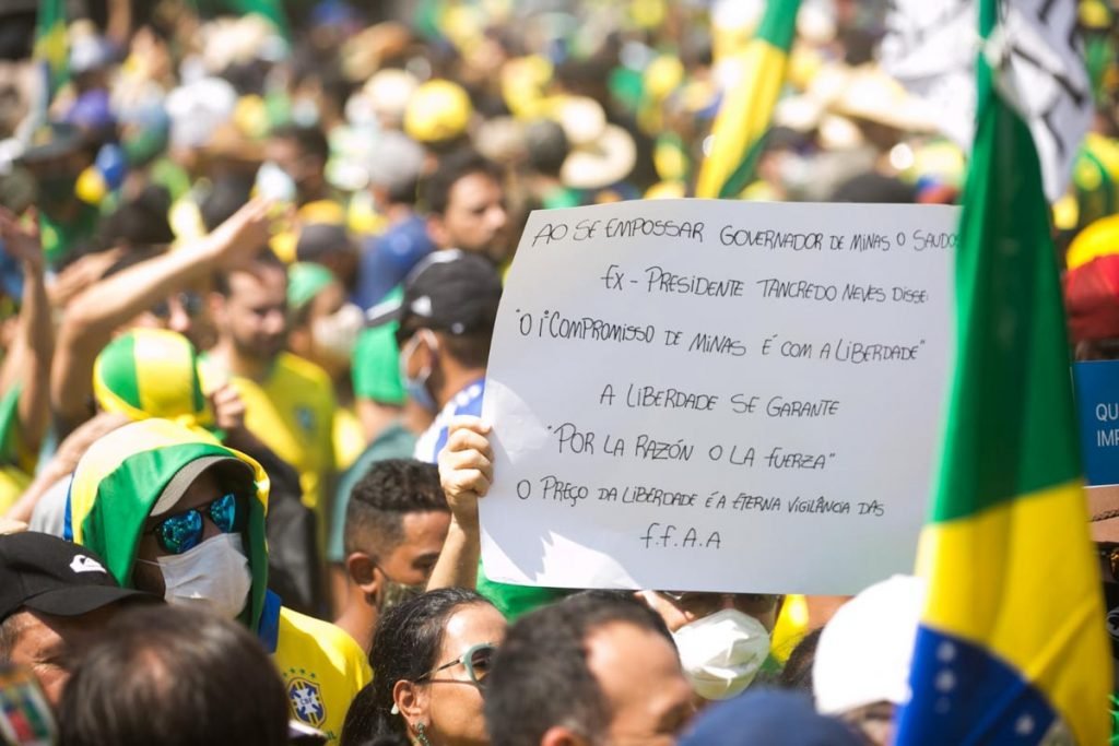 7 de setembro protesto brasil brasilia bolsonaro stf esplanada DF
