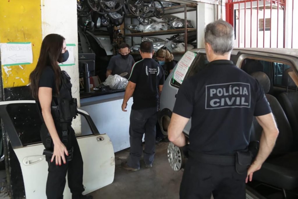 PCDF desmantela organização criminosa que furtava airbags de carros de luxo