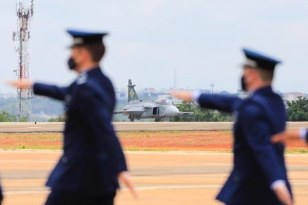 Comando da Aeronáutica celebra Dia do Aviador e Dia da Força Aérea Brasileira - Apresentação do novo caça F-39E Gripen