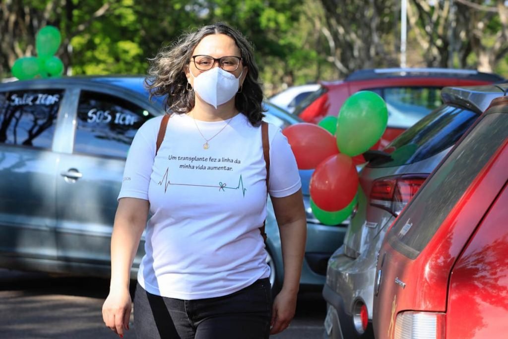 Carreata em prol a normalização do atendimento aos transplantados do ICDF - Instituto de Cardiologia do Distrito Federal